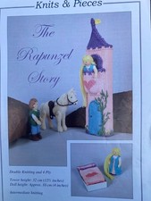 Knits & Pieces Pattern KP-24 The Rapuzel Story Prince, Horse, Tower, Bed