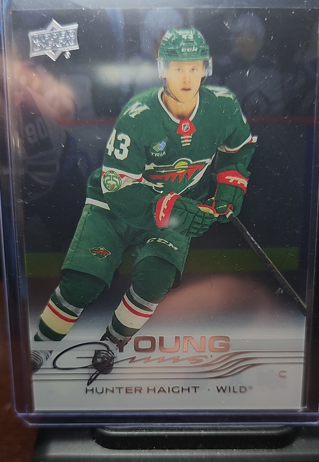 2025-26 Upper Deck Series 2 - Young Guns Hunter Haight #475 Clear Cut (RC)