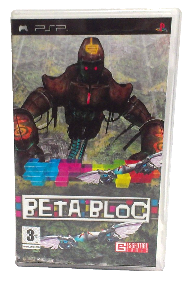 BETA BLOC (SONY, PSP, 2007) ACTION/ARCADE RPG PSP GAME (PAL) RARE!