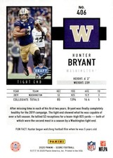 2020 Score #406 Hunter Bryant
