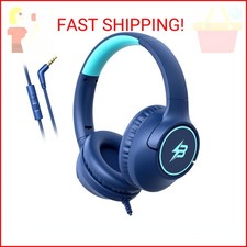 Kids Headphones Wired for School, 85/94dB Volume Limit, Wired Over Ear Headphone
