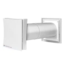 4 In. Wall through Natural Ventilation Kit for Passive Fresh Air with Extendable