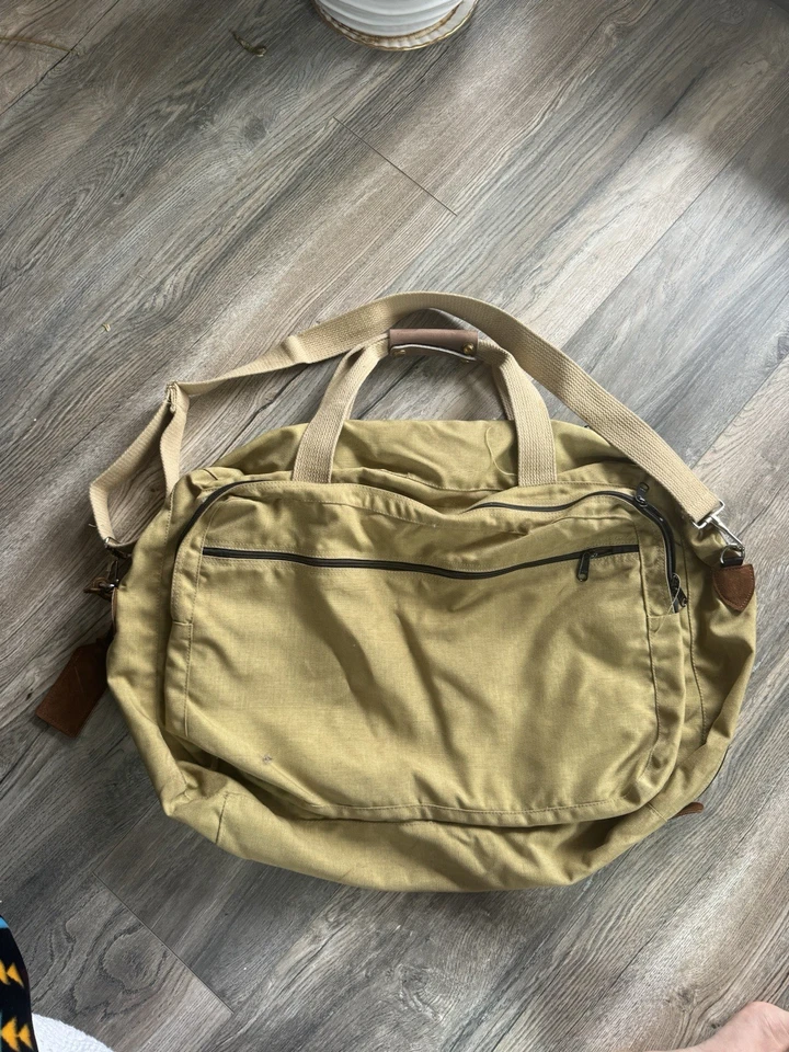 Bolso de lona Wilderness Experience vintage Foto 3 de 4