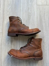 Red Wing Shoes Iron Ranger Heritage 8111 Men's Amber Harness Size 10.5D