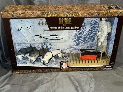 1/6 Scale Vintage Remake GI Joe Rescue of the Lost Squadron Dog Sled - NIB Hasbr