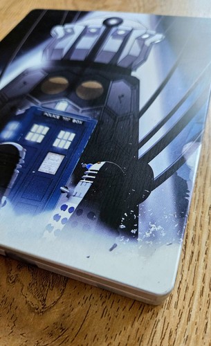 **DOCTOR WHO: EVIL OF THE DALEKS** Special Edition BLU-RAY STEELBOOK 3 DISCS - Picture 2 of 10