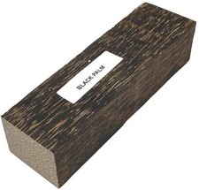 Exotic Black Palm Turning Blanks 2 3" x 3" x 12" 