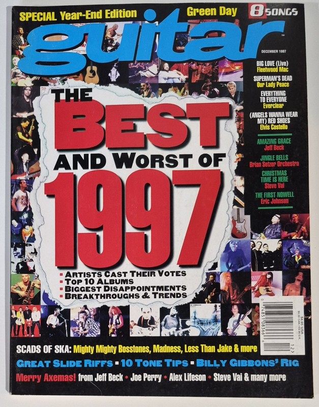 Guitar Magazine December 1997 The Best and Worst of 1997