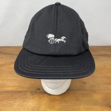 Ciele Athletics Chariot CRW Coolwick Black 6 Panel Running Hat Cap Lightweight