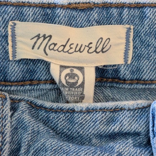 Madewell The Curvy Perfect Vintage Jean Size 32 Banner Light Wash 90s Mom Denim - Picture 7 of 10