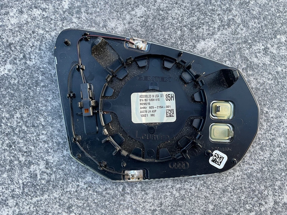 Audi Q3 19-25 Q2 16-25 LEFT SIDE VIEW MIRROR WIDE ANGLE GLASS AUTO DIM HEATED Foto 2 de 4