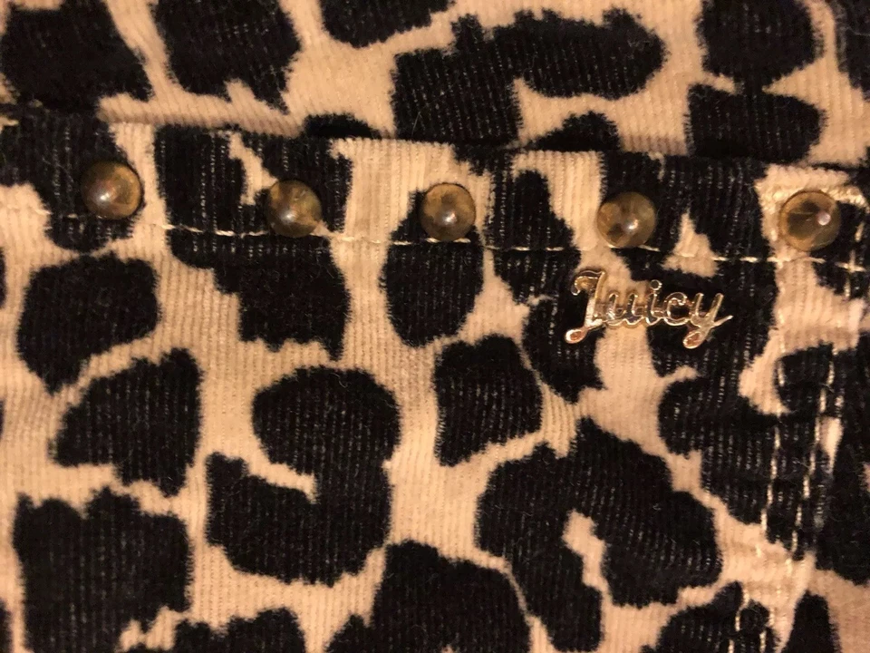 Брюки леопард Juicy Couture детские размер 4 гепард - Изображение 4 из 4