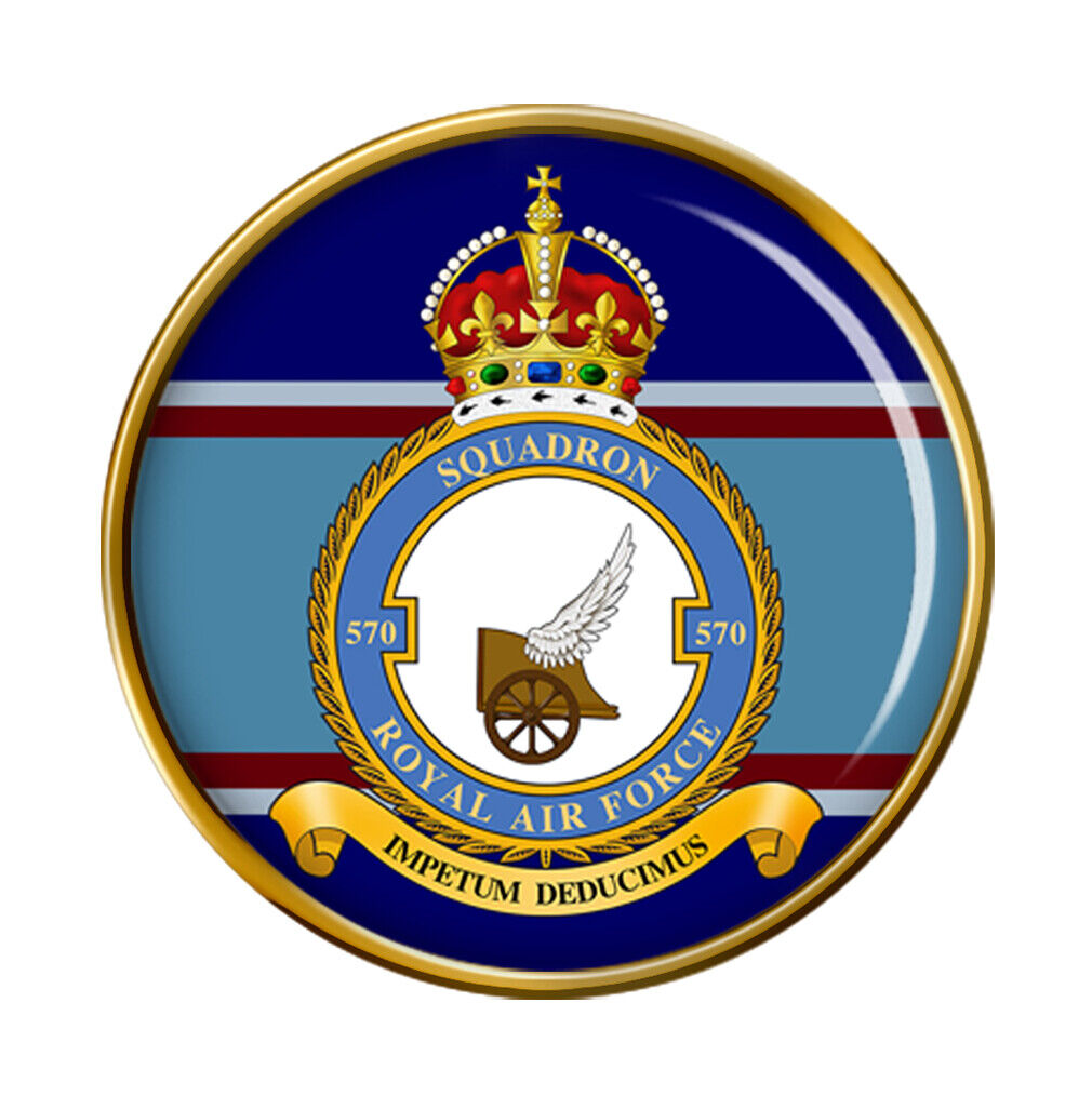 570 Squadron, RAF Pin Badge