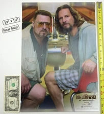 The Big Lebowski 20th Anniversary 13 x 19 Poster The Dude Walter Bowling