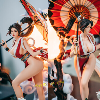 King of Fighters MAI SHIRANUI 1/4 Resin Painted Statue Recast TES Studio H22''