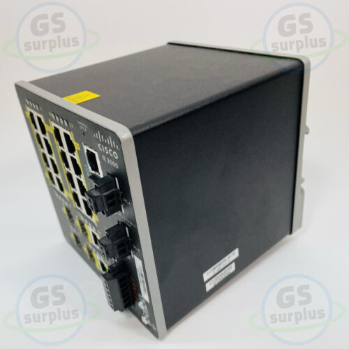 Cisco IE-2000-16TC-B Managed Industrial Ethernet Switch, New no bo - Afbeelding 2 van 6