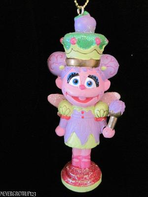 SESAME STREET ABBY CADABBY RESIN ORNAMENT~NUTCRACKER FAIRY~NWT