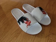 Ted Baker Sauldi Flamingo Slides Size 13 US /EUR46