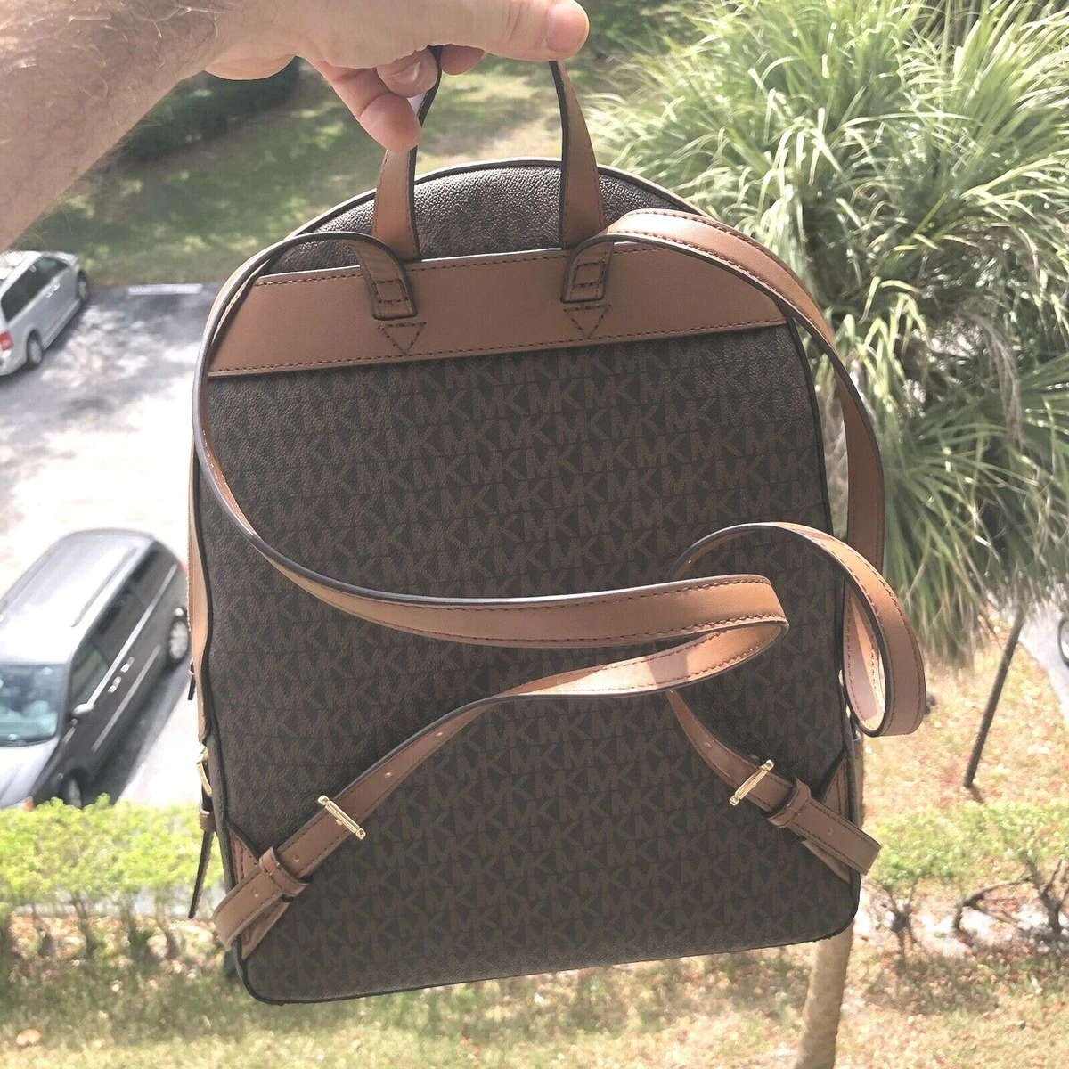 Michael Kors Large Travel School Backpack Shoulder Satchel Bag  