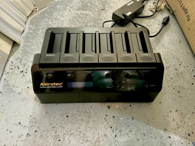 Aleratec 350129 1:5 HDD Copy Dock Advanced Hard Disk Drive Duplicator
