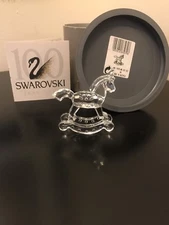 Swarovski Crystal Rocking horse With box ART# 7479 000 001