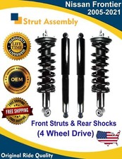 Front Struts & Rear Shocks For 2005-2021 Nissan Frontier 4WD Lifetime Warranty