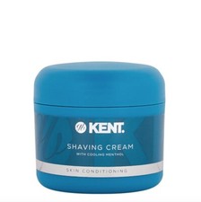 Kent Brushes SCT2 Mens Cooling Menthol Shave Shaving Cream 125ml Tub skin