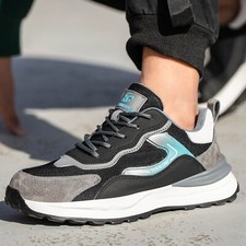 Zapatos de seguridad con puntera compuesta para hombre Tenis de trabajo Botas industriales ligeras EE. UU.
