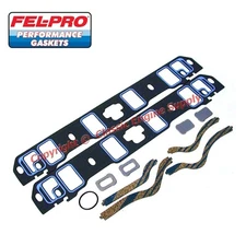 New Set of Fel Pro 1250 Intake Manifold Gaskets Ford sb 302 289 351W 260