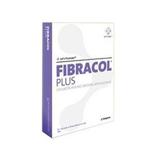 Aderezo de colágeno Fibracol Plus colágeno/alginato 4 x 8-3/4 caja de 6