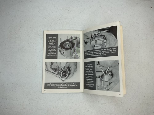 1956 CHEVROLET SERVICING THE HYROVAC TRANSMISSION REPAIR GUIDE BOOK - Picture 5 of 5