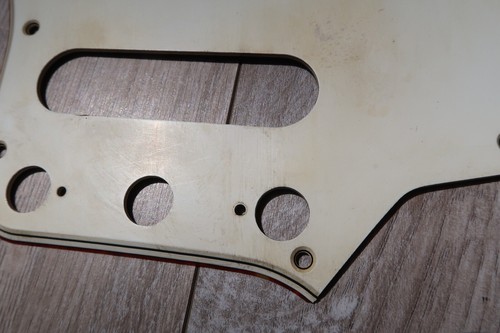 '62 AVRI Fender Jaguar Pickguard Vintage 60's USA Celluloid Nitrate RI - Picture 5 of 16