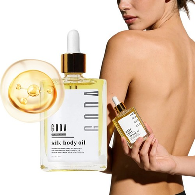 #ad GODA Silk Body Oil Goda Perfume Oil Bath amp; Shower Oil Smooth Skin 1.7oz EXP 2027 $18.90