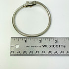 Vintage Bypass Sterling Silver Dolphin Figural Bangle Cuff Bracelet 15.2g — photo 6