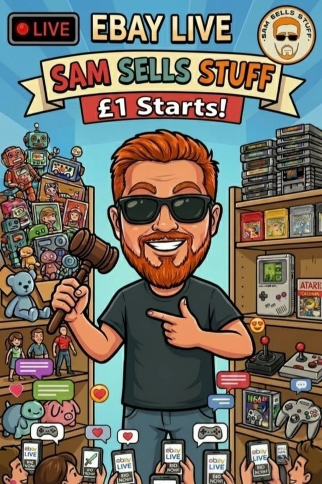 Sam Sells GAMES! £1 starts! Video Games GAMES GAMES!! **SUDDEN DEATH**