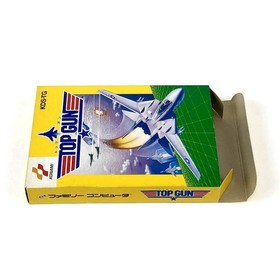 [] Famicom Top Gun Box theory Flyer and character card Operation confirmed
