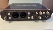 M-Audio Fast Track Pro Stereo Digital Recording Interface USB MIDI - No Cords