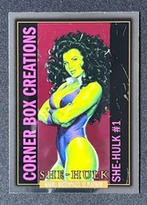 2024 Marvel Masterpieces '92 Platinum | Corner Box | #CB-10 SHE-HULK