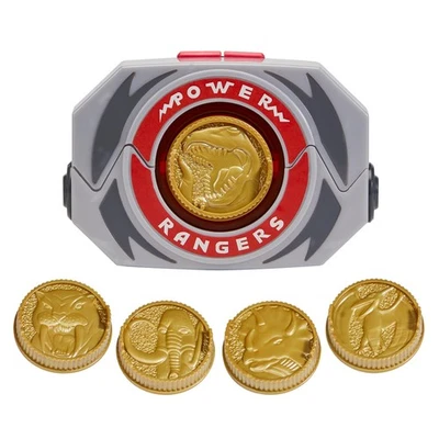 PLAYMATES Power Rangers Mighty Morphin Power Morpher Role Play with 5 Power Coins