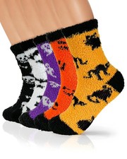 TEHOOK Warm Cozy Gifts for Women, Fluffy Fuzzy Plush Sleeping Slipper Socks -