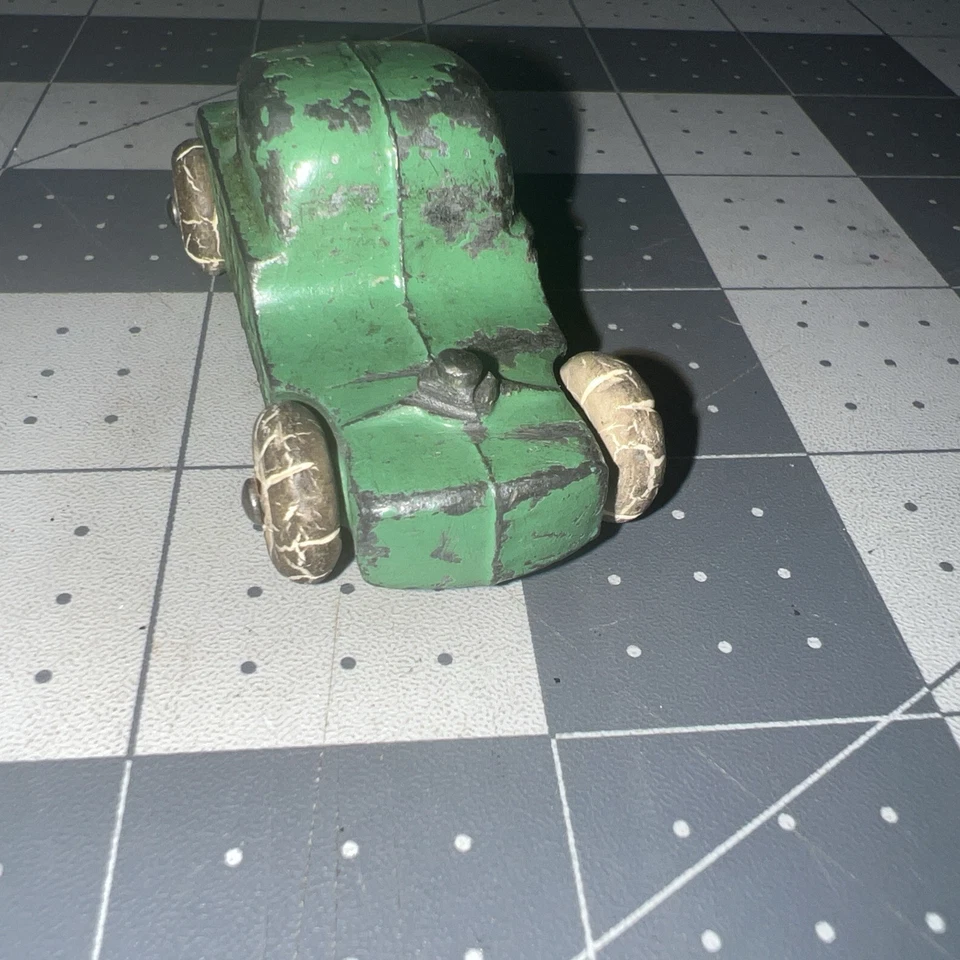 Cabina de camión Barclay "Remolque" escrito en el lateral ¡Raro! Slush Metal 1930 Foto 4 de 4