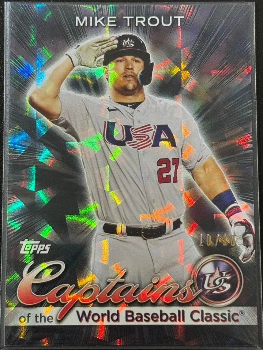 2023 Topps World Baseball Classic - Mike Trout #CC-19 for sale | eBay