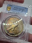 1922 Peace Dollar  $1 PCGS Certified Gen Cleaned Unc Detail ☆ Natural Toned
