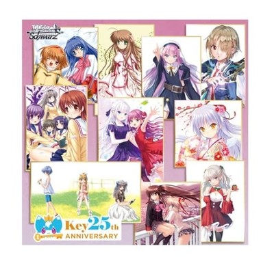 Weiss Schwarz Key 25th Anniversary Premium Booster Box 6pcs Japan / Bushiroad