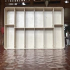 Vintage Star Wars Figure Case Stand Tray For 3.75" Action Figures Gray Display