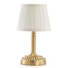 Small Cordless Table Lamp for Restaurant Dinner Table, 5200 mAh Rechargeable ...