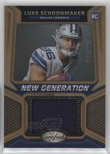 2023 Certified New Generation Jerseys Mirror Bronze 283/349 Luke Schoonmaker 1q2