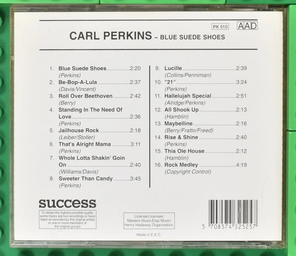 Carl Perkins - Blue Suede Shoes - Success - CD - Bild 2 von 4