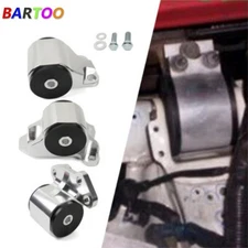 Fit For 2 Bolt Engine Mount Kit Eg EH/DC D15/D16 B16/B18 Swap Motor Chrome