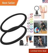 Comfortable Patella Support Bands for Sports - 2 Pack, Silicone Material